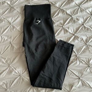 Black Gymshark Vital Seamless Leggings